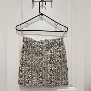 Size 2 free people stretchy mini skirt